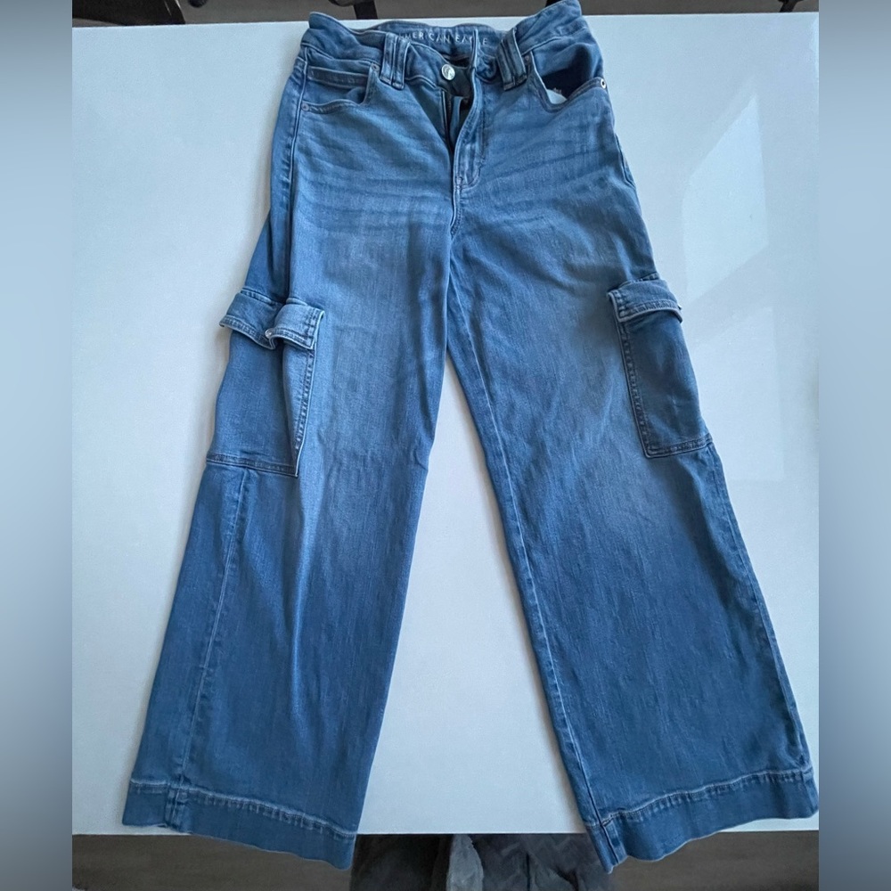 American eagle cargo jeans